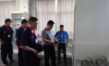 2022年7月4日，副市長詹福章一行前來我公司檢查指導